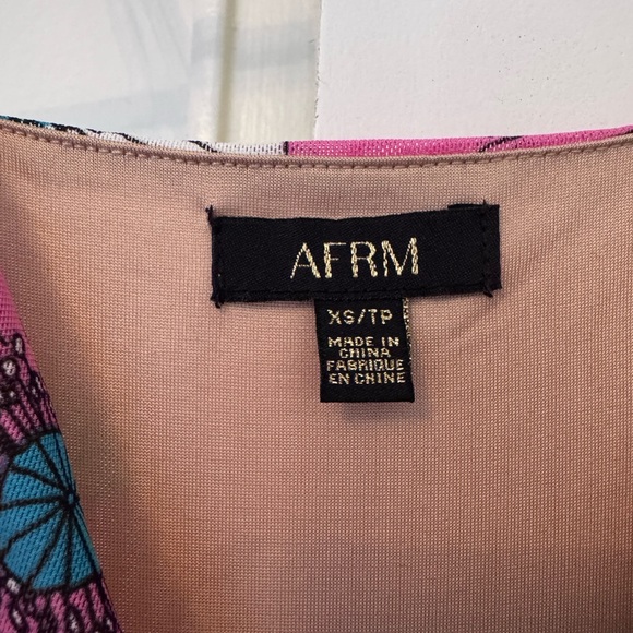 AFRM Simona Mesh Midi Dress - Picture 8 of 9